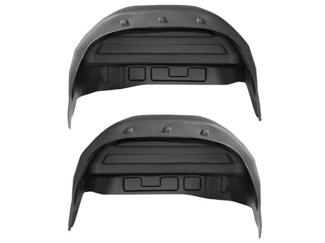 Husky Liners Rear Wheel Well Guards; Black (99-06 Silverado 1500)