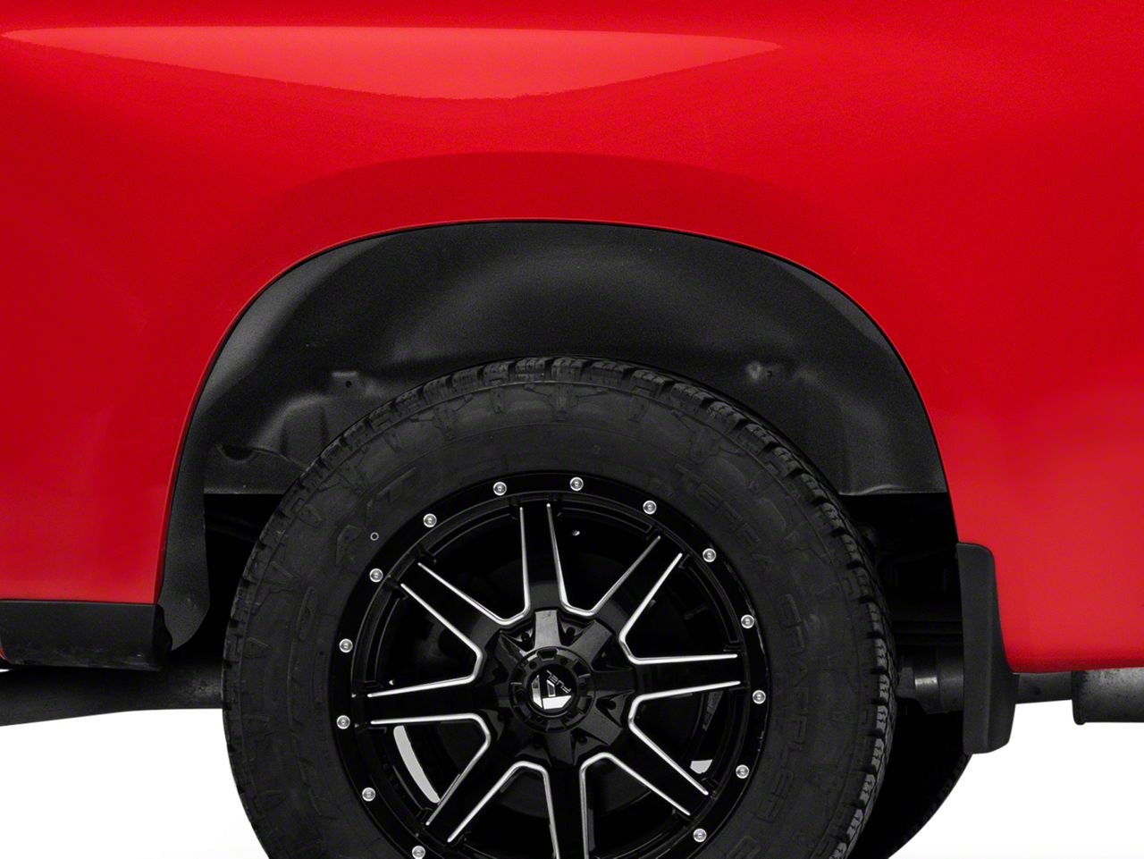 Husky Liners Silverado 1500 Rear Wheel Well Guards; Black 79061 (1924