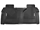 Husky Liners WeatherBeater Front and Second Seat Floor Liners; Black (19-24 Silverado 1500 Crew Cab w/ Rear Underseat Storage)
