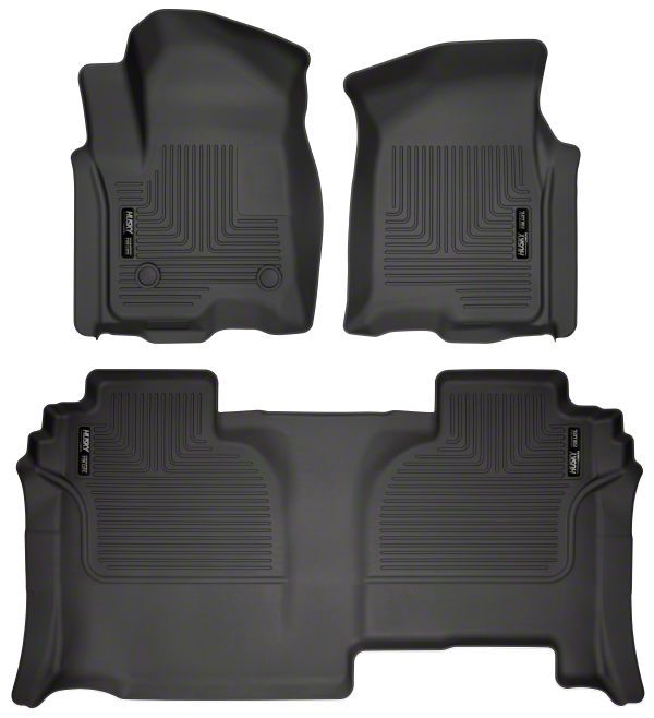 Husky Liners Silverado 1500 WeatherBeater Front and Second Seat Floor