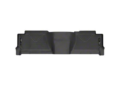 Husky Liners WeatherBeater Second Seat Floor Liner; Black (04-06 Silverado 1500 Crew Cab)