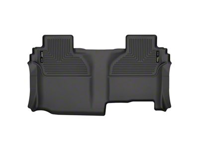 Husky Liners X-Act Contour Second Seat Floor Liner; Full Coverage; Black (19-25 Silverado 1500 Double Cab)