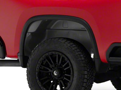 Rear Wheel Well Guards; Black (20-24 Silverado 2500 HD)