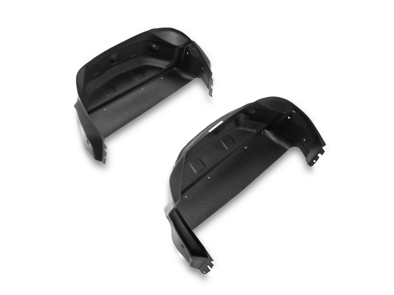 Husky Liners Silverado 2500 Rear Wheel Well Guards; Black 79051 (2024 Silverado 2500 HD) Free