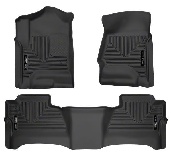 Husky Liners Silverado 2500 WeatherBeater Front and Second Seat Floor