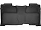 Husky Liners WeatherBeater Second Seat Floor Liner; Full Coverage; Black (15-19 Silverado 2500 HD Crew Cab)