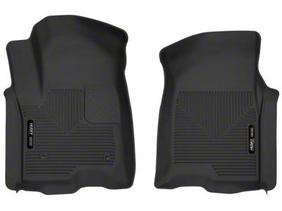 Husky Liners X-Act Contour Front Floor Liners; Black (20-25 Silverado 2500 HD Double Cab, Crew Cab)