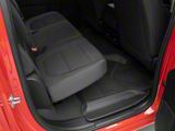 Husky Liners X-Act Contour Second Seat Floor Liner; Black (20-26 Silverado 2500 HD Crew Cab)