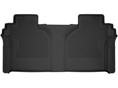 Husky Liners X-Act Contour Second Seat Floor Liner; Black (20-25 Silverado 2500 HD Crew Cab)