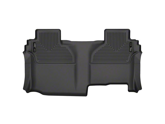 Husky Liners X-Act Contour Second Seat Floor Liner; Full Coverage; Black (20-24 Silverado 2500 HD Double Cab)