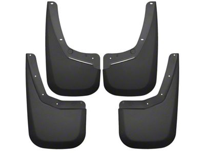 Husky Liners Mud Guards; Front and Rear (07-14 Silverado 3500 HD SRW)