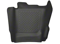 Husky Liners WeatherBeater Center Hump Floor Liner; Black (15-19 Silverado 3500 HD Double Cab, Crew Cab)
