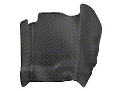 Husky Liners WeatherBeater Center Hump Floor Liner; Black (15-19 Silverado 3500 HD Regular Cab)