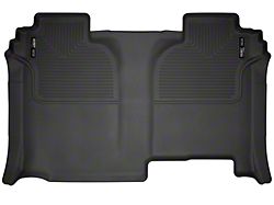 Husky Liners X-Act Contour Second Seat Floor Liner; Black (20-25 Silverado 3500 HD Crew Cab w/o Factory Storage Box)