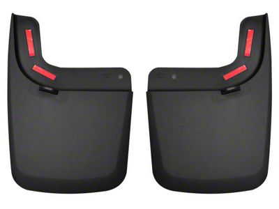 Husky Liners Mud Guards; Rear (17-22 F-250 Super Duty)