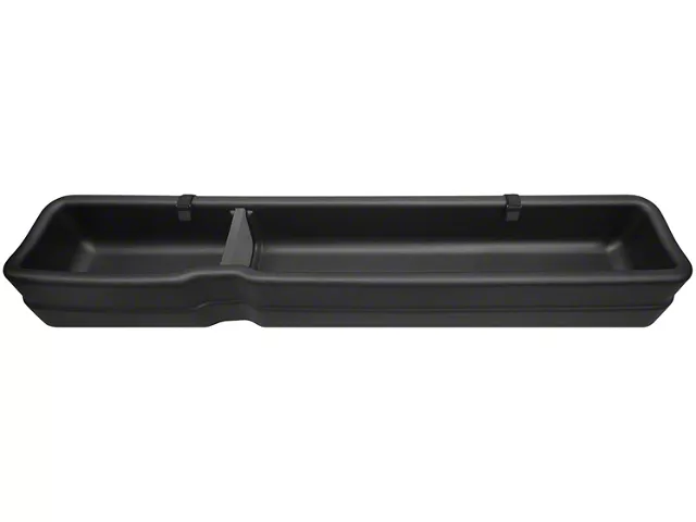 GearBox Under Seat Storage Box; Black (17-24 F-250 Super Duty SuperCab)