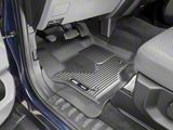 Husky Liners WeatherBeater Front and Second Seat Floor Liners; Black (17-25 F-250 Super Duty SuperCrew w/ Rear Underseat Storage)