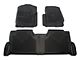 Husky Liners WeatherBeater Front and Second Seat Floor Liners; Black (17-24 F-250 Super Duty SuperCrew w/ Rear Underseat Storage)