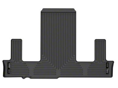 Husky Liners WeatherBeater Third Seat Floor Liner; Black (21-25 Tahoe w/ 2nd Row Bucket Seats)