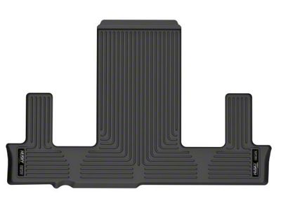 Husky Liners WeatherBeater Third Seat Floor Liner; Black (21-24 Tahoe w/ 2nd Row Bucket Seats)