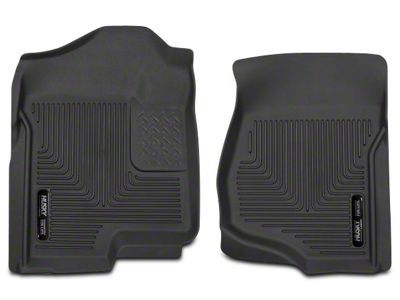 X-Act Contour Front Floor Liners; Black (07-14 Tahoe)