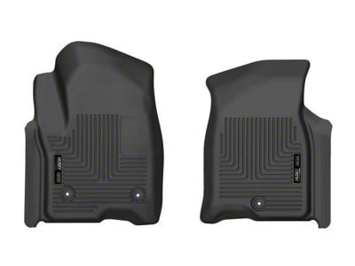 Husky Liners X-Act Contour Front Floor Liners; Black (21-25 Tahoe)