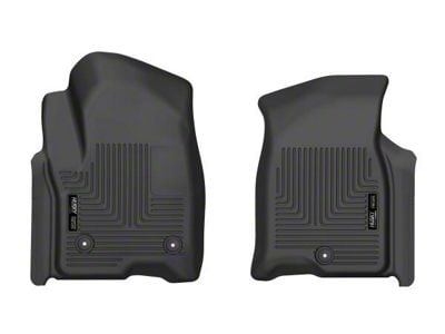 X-Act Contour Front Floor Liners; Black (21-24 Tahoe)