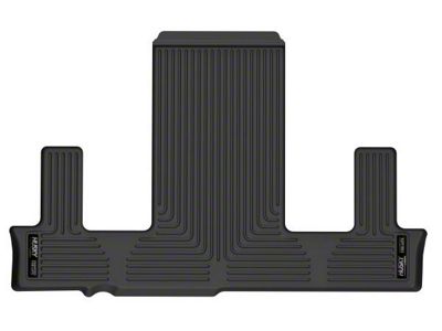 Husky Liners X-Act Contour Third Seat Floor Liner; Black (21-25 Tahoe w/ 2nd Row Bucket Seats)