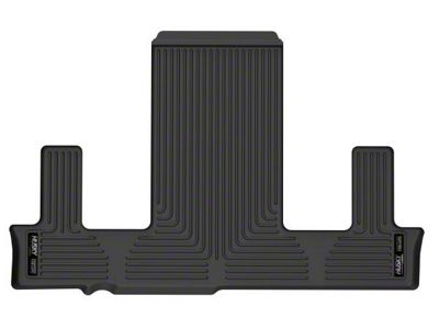 Husky Liners X-Act Contour Third Seat Floor Liner; Black (21-24 Tahoe w/ 2nd Row Bucket Seats)