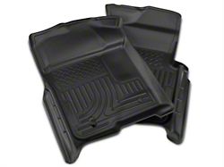 Husky Liners WeatherBeater Front Floor Liners; Black (09-14 F-150)