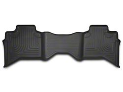 Husky Liners WeatherBeater Second Seat Floor Liner; Black (02-08 RAM 1500 Quad Cab)