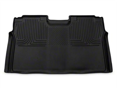Husky Liners WeatherBeater Second Seat Floor Liner; Full Coverage; Black (15-23 F-150 SuperCab, SuperCrew)