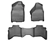 Husky Liners WeatherBeater Front and Second Seat Floor Liners; Gray (02-08 RAM 1500 Quad Cab)