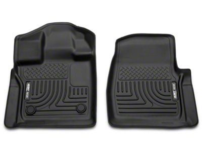 Husky Liners WeatherBeater Front Floor Liners; Black (15-25 F-150)