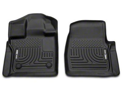 Husky Liners WeatherBeater Front Floor Liners; Black (15-24 F-150)