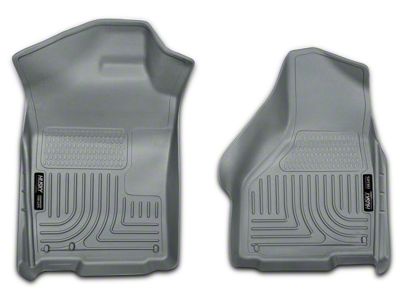 Husky Liners WeatherBeater Front Floor Liners; Gray (02-18 RAM 1500)