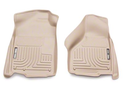 Husky Liners WeatherBeater Front Floor Liners; Tan (02-18 RAM 1500)