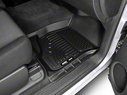 Husky Liners WeatherBeater Front and Second Seat Floor Liners; Footwell Coverage; Black (07-13 Silverado 1500 Extended Cab, Crew Cab)