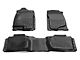 Husky Liners WeatherBeater Front and Second Seat Floor Liners; Footwell Coverage; Black (07-13 Silverado 1500 Extended Cab, Crew Cab)