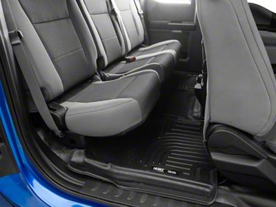 Husky Liners X-Act Contour Second Seat Floor Liner; Black (15-25 F-150 SuperCab, SuperCrew)