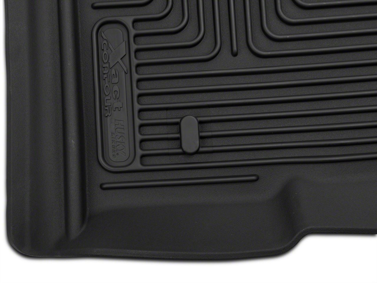 Husky Liners Weatherbeater | Fits 2015-2022 Ford F - 150 SuperCrew Cab w/o Fold Flat Storage, Front & 2nd Row Liners - Black, 3 pc. | 94041