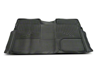 Husky Liners X-Act Contour Second Seat Floor Liner; Full Coverage; Black (09-14 F-150 SuperCrew)