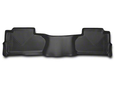 Husky Liners X-Act Contour Second Seat Floor Liner; Black (14-18 Sierra 1500 Double Cab, Crew Cab)