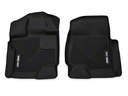 X-Act Contour Front Floor Liners; Black (15-24 F-150 SuperCab, SuperCrew)