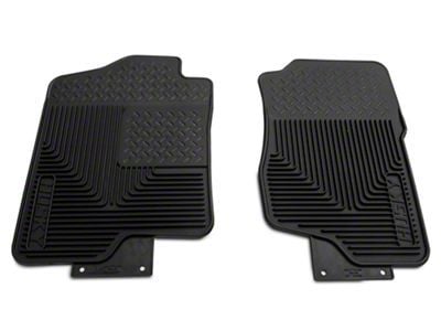 Husky Liners Heavy Duty Front Floor Mats; Black (07-14 Yukon)