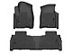 Husky Liners WeatherBeater Front and Second Seat Floor Liners; Footwell Coverage; Black (21-24 Yukon)