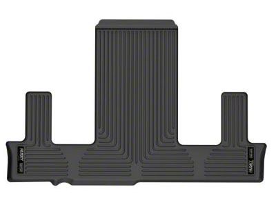 Husky Liners WeatherBeater Third Seat Floor Liner; Black (21-25 Yukon w/ 2nd Row Bucket Seats)