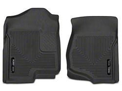 Husky Liners X-Act Contour Front Floor Liners; Black (07-14 Yukon)