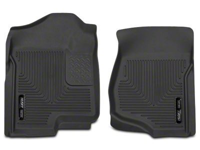 Husky Liners X-Act Contour Front Floor Liners; Black (07-14 Yukon)