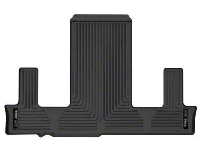 Husky Liners X-Act Contour Third Seat Floor Liner; Black (21-25 Yukon w/ 2nd Row Bucket Seats)